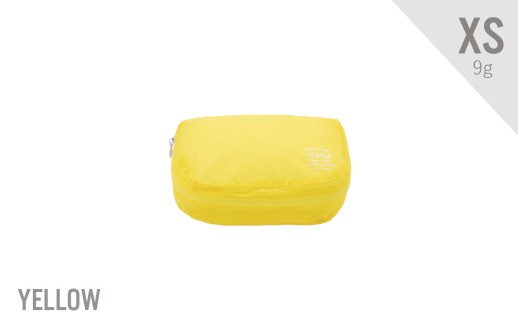 【TO&FRO】軽すぎるポーチ ORGANIZER AIR【XSサイズ・イエロー】