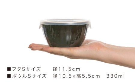 【美濃焼】ラフィネス クリア ノンラップボウル Ｓ・M 計6セット【陶器ショップKAEDE】食器 皿 ボウル パックボウル 保存容器 保存 電子レンジ対応 グリーン ブラック ブルー ネイビー 便利 