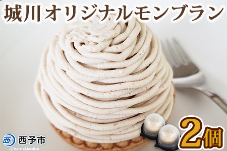 城川オリジナルモンブラン（2個入）