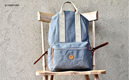 木の庄帆布 RUCKSACK リュックサック　k-khg-rs01t（C/＃06 CEMENTGRAY / セメントグレイ）
