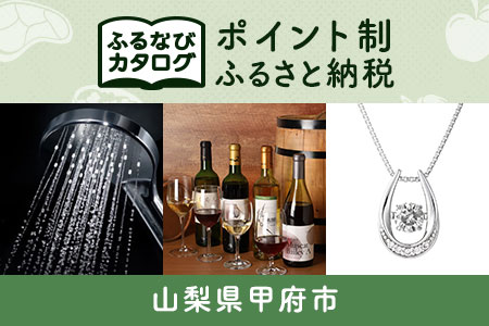 【有効期限なし！後からゆっくり特産品を選べる】山梨県甲府市カタログポイント