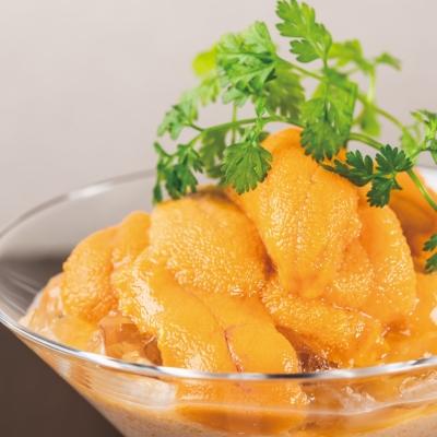 ふるさと納税 乙部町 <小川の塩水ウニ 100g×3パック>鮮度抜群!ミョウバン不使用のうに本来の味をお楽しみください!