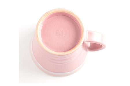 大堀相馬焼 いかりや窯 マグカップ ピンク F21R-174