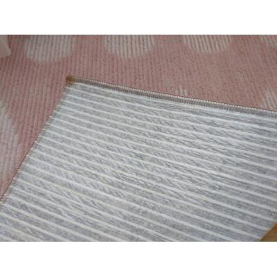 ふるさと納税 紀の川市 滑りにくい洗える吸着マット　90×90cm　2枚入り　<しずく柄・ローズ> |  | 02