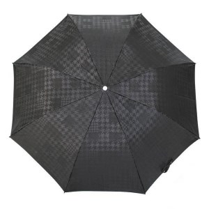 槙田商店【紳士折りたたみ傘】monotone 千鳥チェック《晴雨兼用》