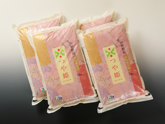 【令和8年産・精米】竹原田ファームの特別栽培米つや姫20kg（5kg×4袋）　※10月中旬頃から順次配送 [HT1-027(竹原田ファーム)] 【令和8年産】つや姫20kg　￥50,500