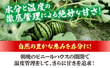 【先行予約】【6月上旬から順次発送】 スイカ【祭りばやし】 4L（9〜10kg）×2玉 計18〜20kg [AGDH004] スイカ スイカ スイカ スイカ