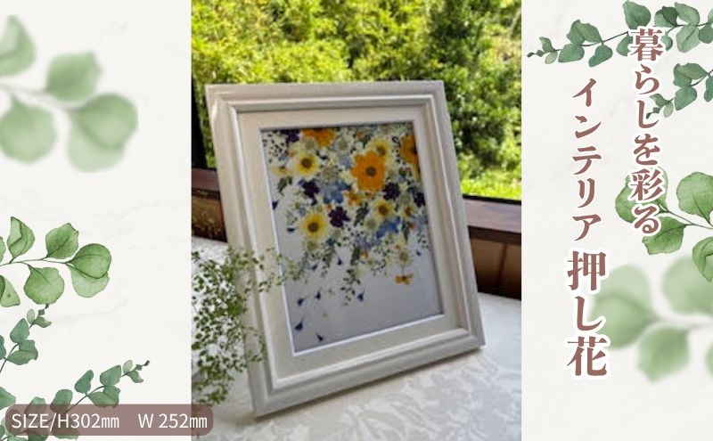 
            暮らしを彩るインテリア押し花【爽やかな風】 押し花 額装 プロポーズ 誕生日 結婚記念日 卒業式 開業祝い 退職祝い 母の日 父の日 お祝い ギフト プレゼント 愛知県 日進市 [№5229-0879]
          