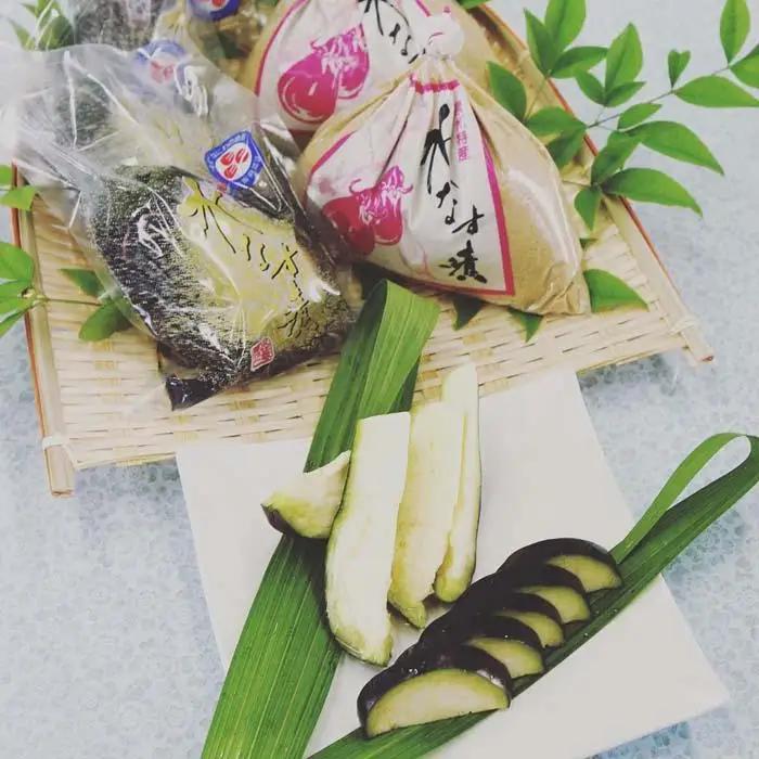  水なす工房『やくし』水なすぬか漬&旨味液漬６個セット