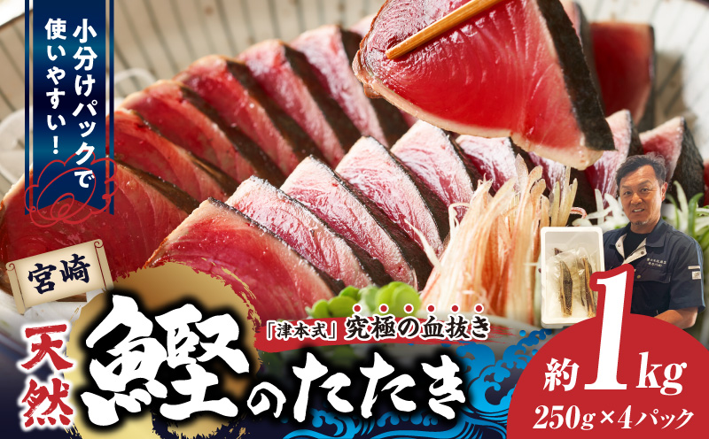宮崎市獲れ！天然カツオのたたき カツオ タタキ 魚