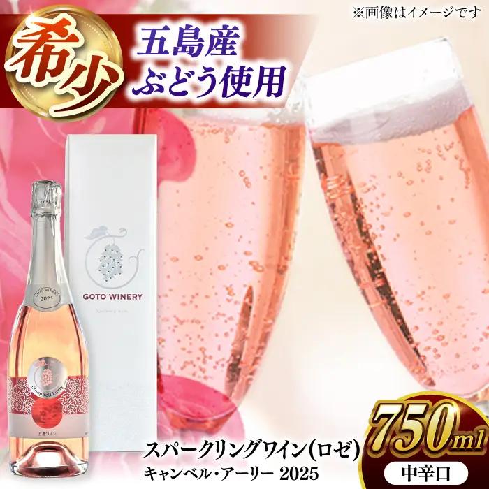 スパークリングワイン キャンベル・アーリー 2025 家飲み 酒 お酒 ワイン 五島市/五島ワイナリー[PAG031]