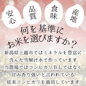 【ふるさと納税】新米 令和7年産 新潟県 上越市産 コシヒカリ 5kg 5キロ 精米 10月下旬より順次出荷 米 お米 白米