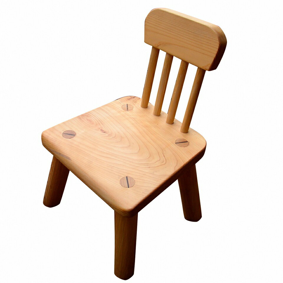 【ふるさと納税】 木製 子ども椅子 1脚 ハンドメイド スツール 椅子 いす インテリア 伝統工法 土佐ひのき 檜 ひのき 自然塗料 経年変化 雑貨 手作り てづくり チェア 木製チェアー 家具 ギフト 高知県 黒潮町