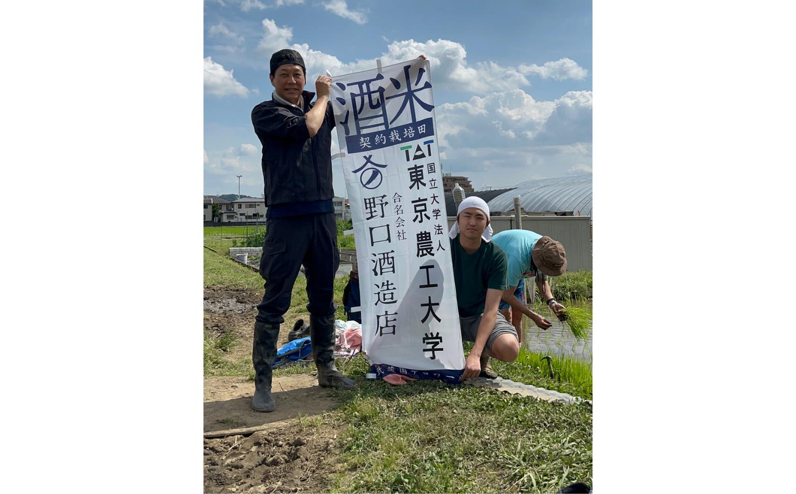 さくら福姫は東京農工大学育種米を全量使用しています。