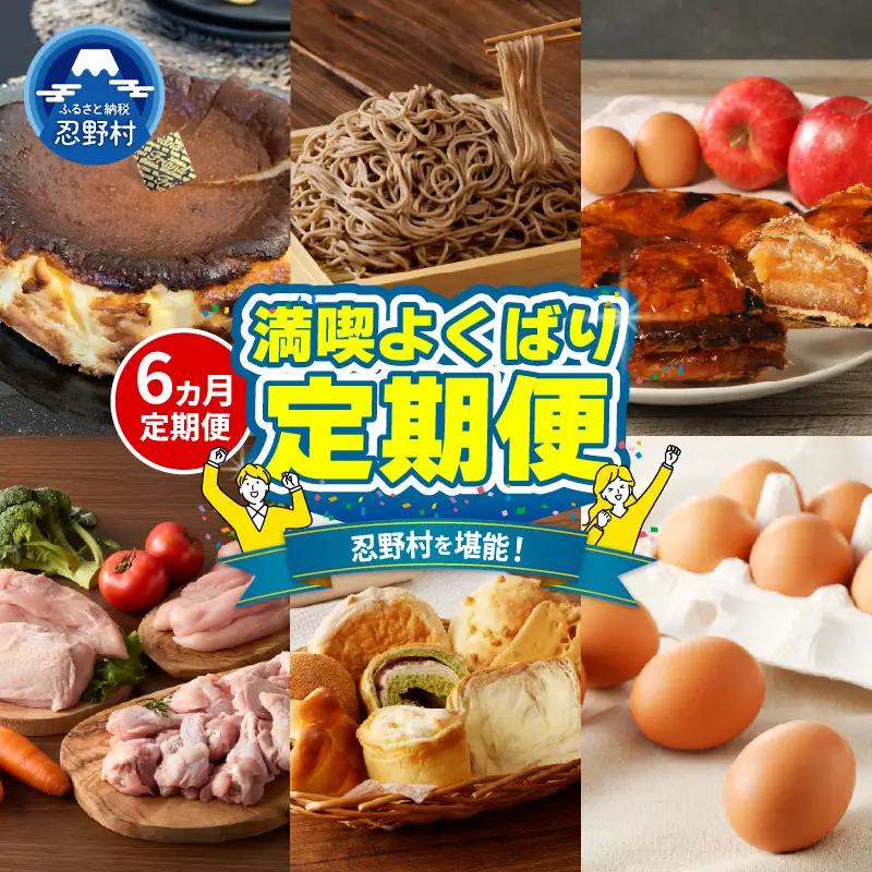 ＼＼忍野プレミアムセレクト／／＜満喫よくばり6ヶ月定期便＞【全6回】