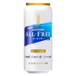 【毎月定期便】サントリー「オールフリー」500ml×24本全3回【配送不可地域：離島・沖縄県】【4001771】