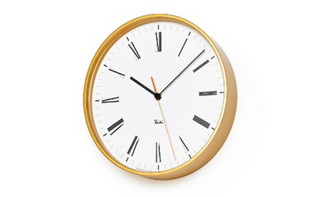 RIKI ROMAN CLOCK/（WR17-12）リキ 渡辺力 Lemnos  レムノス 時計