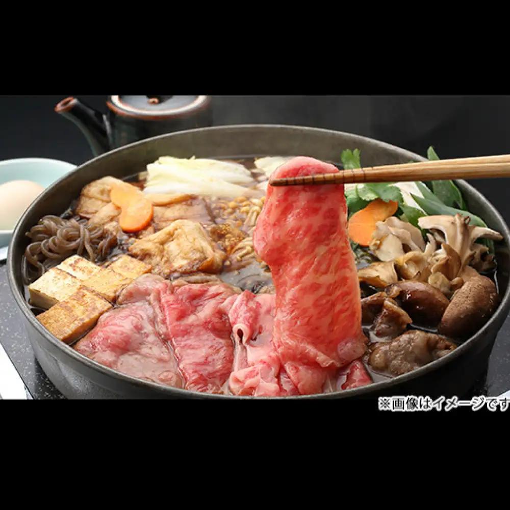 【 髙島屋選定品 】 A5ランク近江牛モモすき焼き ・ しゃぶしゃぶ用 計約1kg K23 近江牛 A5 モモ すき焼き しゃぶしゃぶ お肉 夕食 ご飯