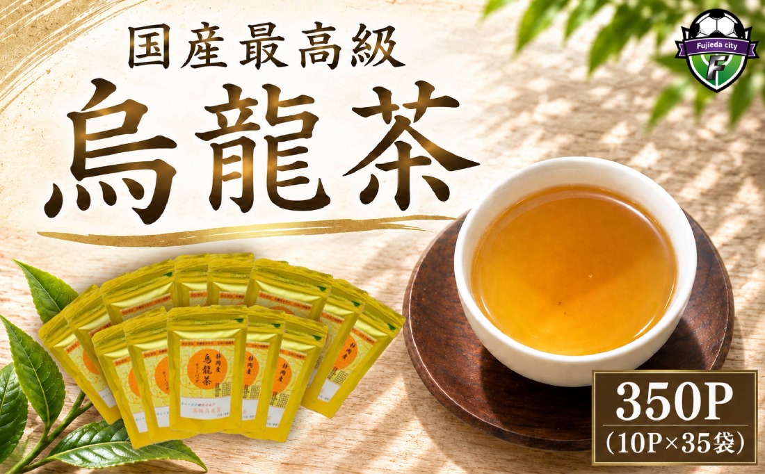 烏龍茶 ティーバッグ 計350P 国産 10P × 35袋 お茶 飲み物 飲料 茶 ウーロン茶 ティー パック 10包 ホット アイス 薮崎園 静岡県 藤枝市