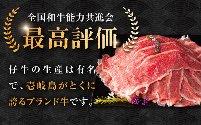 【全3回定期便】壱岐牛 ブリスケ うす切り 500g《壱岐市》【中津留】 すき焼き しゃぶしゃぶ 牛肉 [JFS066] 48000 48000円