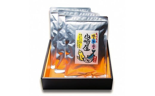 山崎屋 天然 国産 焼きあごだしパック (1パックあたり15g入り×10パック) 3袋セット【1075997】