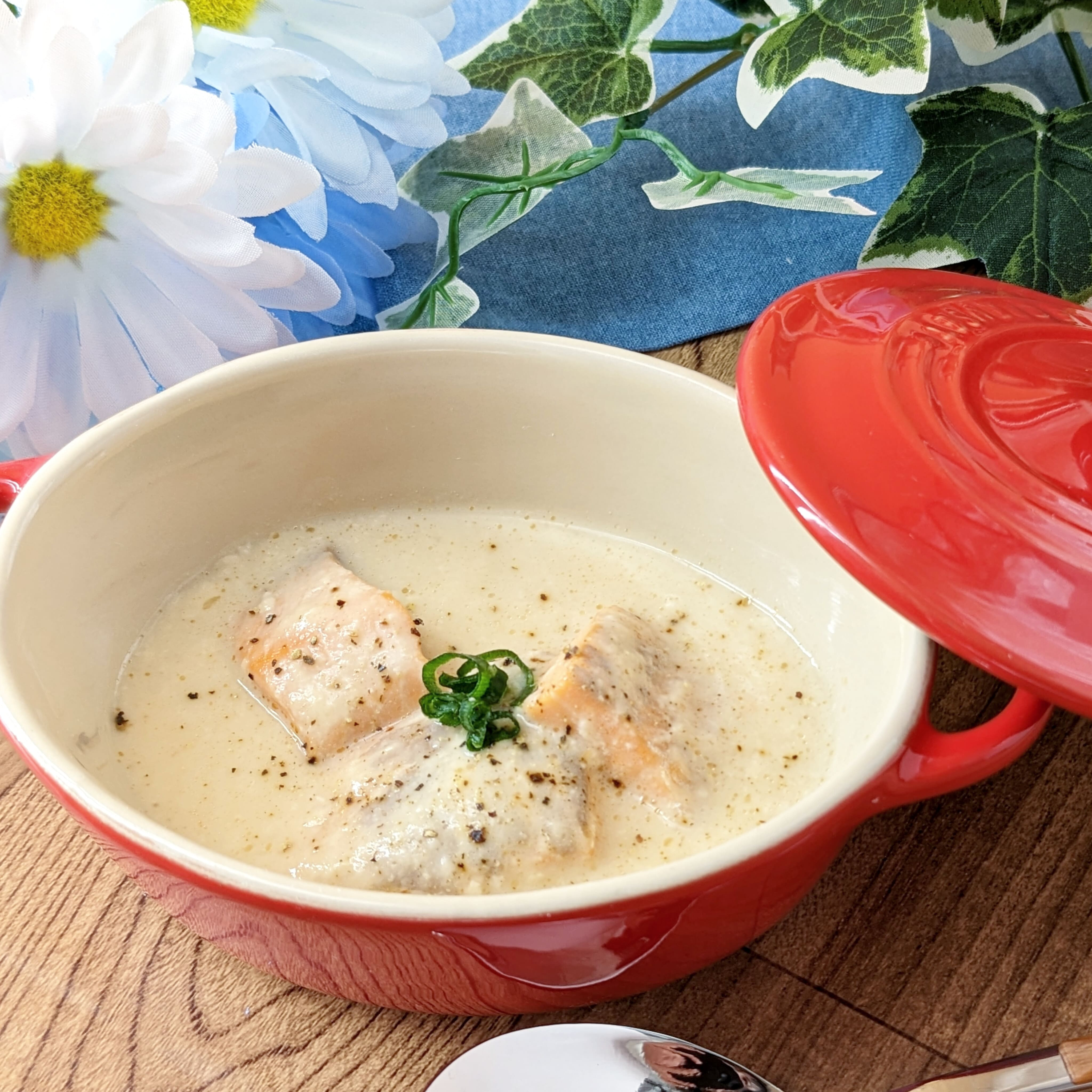 玄海サーモンクリーム煮