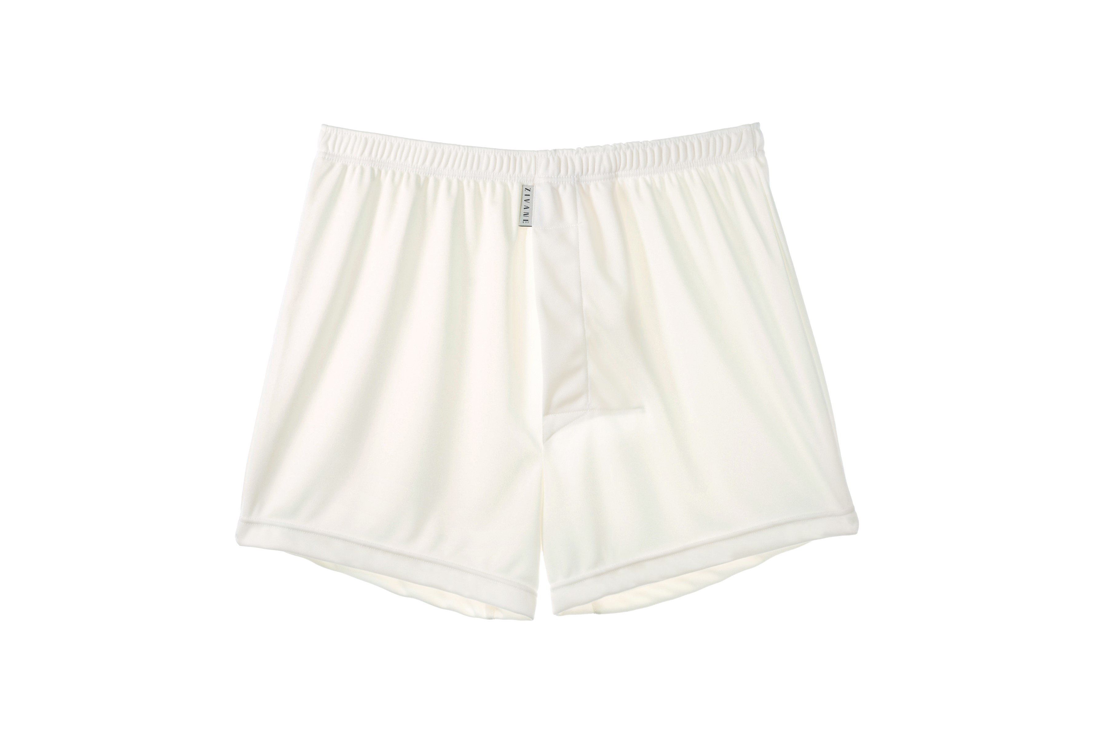 メンズ 下着 ショートトランクス 無地 Ｌサイズ 3枚セット （10 Ivory）（11 Gray）（12 Camel）締め付け感の無い/専用BOX付き ZIVANE / アンダーウェア