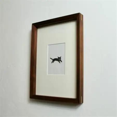 Wood Frame ウォールナット　A4サイズ 計1セット【1680624】