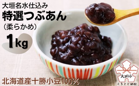 つぶあん やわらかめ 950g 北海道産十勝小豆100％ あんこ