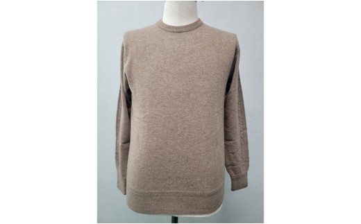 
                  MKMT2201　MEN’S　袖ケーブル柄クルーセーター ブラウン/LLサイズ ニット ファッション おしゃれ 日本製 秋 冬 プレゼント ギフト MKブランド
                