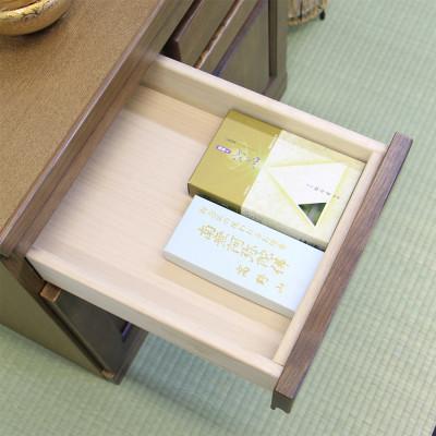 ふるさと納税 大川市 仏壇下台 大川家具 完成品 60cm AKBU-01-60L LBR |  | 02