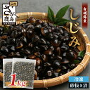 【ふるさと納税】冷凍 シジミ 合計1kg 500g×2 砂抜処理済 しじみ 砂抜き済 魚貝類 海鮮 貝 小分け 佐賀県 鹿島市 国産 送料無料 AA-18