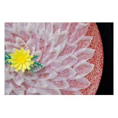 ふるさと納税 南あわじ市 【若男水産】てっさ【3年とらふぐのフグ刺し/冷凍】(約5〜6人前) |  | 01