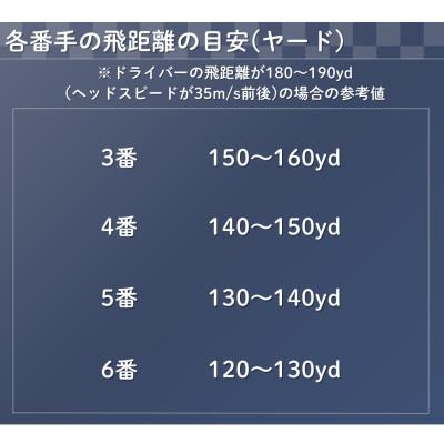 ふるさと納税 小山市 ゴルフクラブ　ハイブリッドアイアン　NECESSITY　#3　フレックスLD　【特別仕様】 |  | 03
