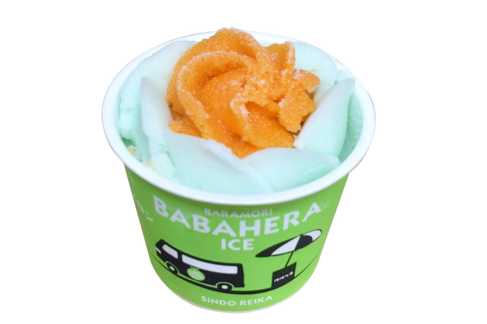 ババヘラ・メロンバラ盛りカップアイス6個セット【進藤冷菓】 ご当地アイス