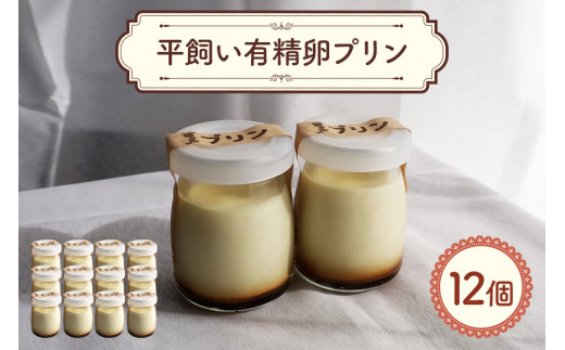 環の花 平飼い有精卵プリン 12個 スイーツ お菓子 濃厚 新鮮 国産 ぷりん 冷蔵 おやつ デザート たまご 贈り物 グルメ プレゼント 洋菓子 プリン スイーツギフト 詰め合わせ 誕生日 内祝い 【環の花】【ho1394】