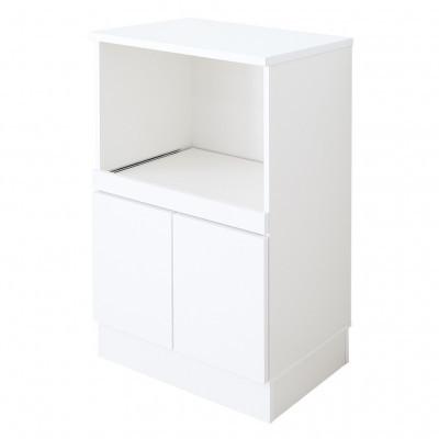 ふるさと納税 磐田市 国産レンジ台(ホワイト)　MCW-590W