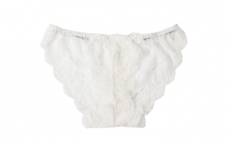 【履き心地もデザインも】ショーツ単品 フルバック White  yvesju イヴジュ イヴジュビリー ブラジャー ノンワイヤー ナイトブラ 育乳 下着 ランジェリー ブラ 盛れる 谷間 楽 レース 