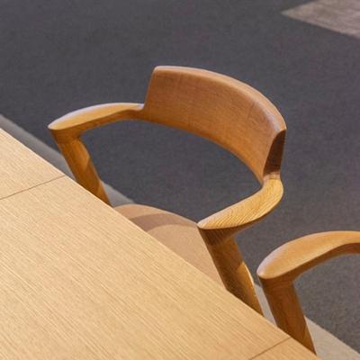 ふるさと納税 高山市 【飛騨の家具】　飛騨産業　セオトセミアームチェア(ホワイトオーク) TR3777 |  | 01