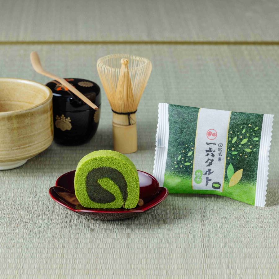 ＜一六本舗＞ひと切れ一六タルト柚子・抹茶20個入