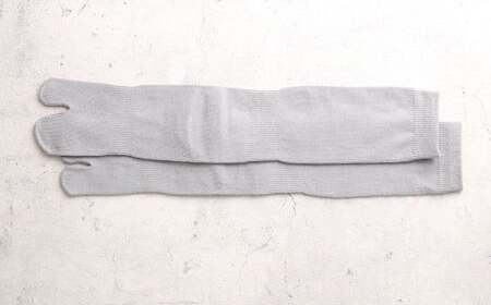 【グレー】 【24-27cm】 極上ソックス！極 綿足袋 ハイソックス 2足組 靴下 くつした くつ下 ソックス 福岡県 北九州市