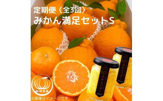 
                  みかん満足セットS | 定期便 全3回 フルーツ みかん 不知火 みかんバター 12月～2月
                