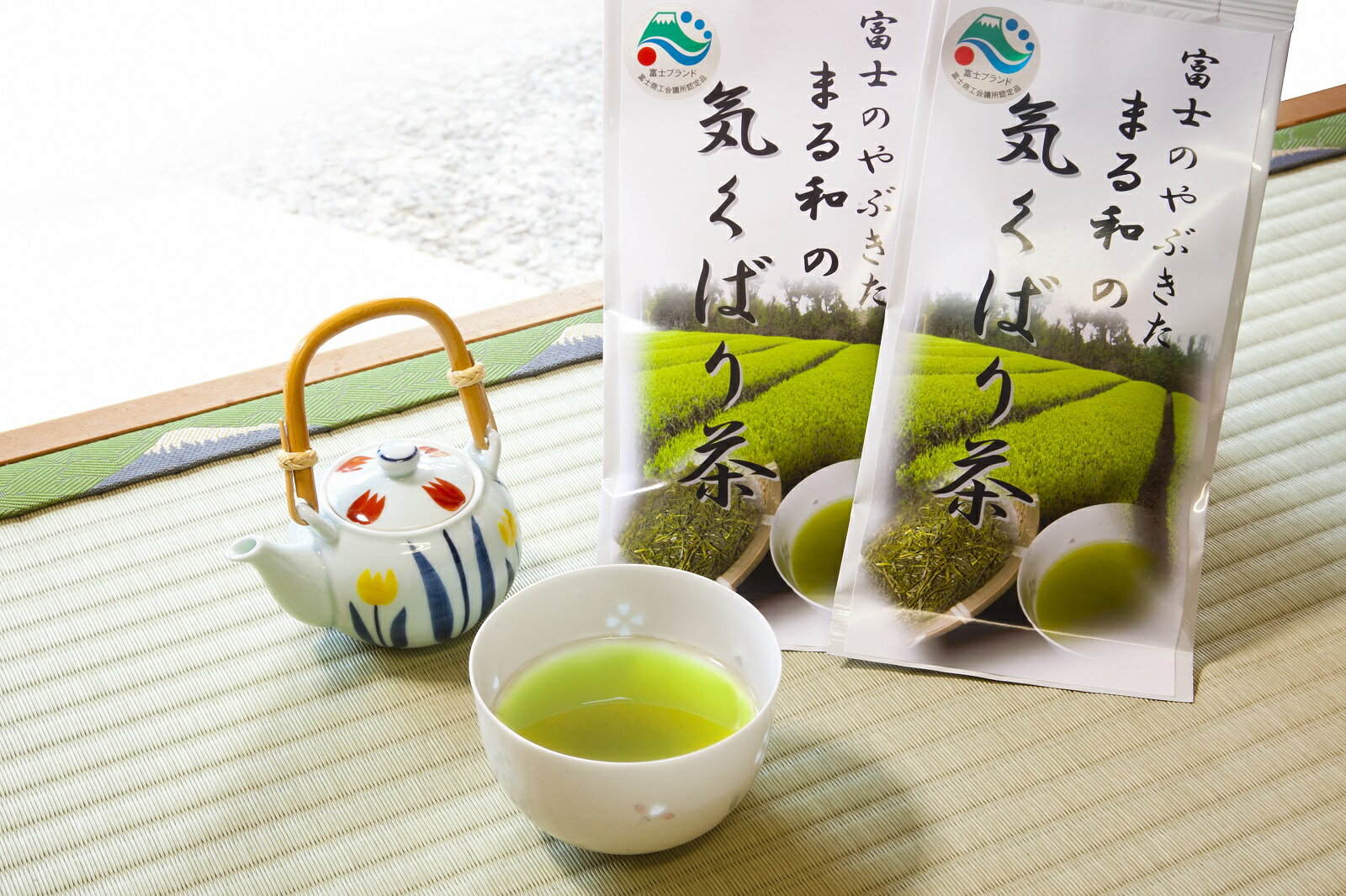 【ふるさと納税】まる和の気くばり茶 煎茶 100g × 1袋 茶葉 富士山麓 こだわり 美味しい お茶の葉 ギフト プレゼント 飲み物 富士のやぶ北茶 日本茶 緑茶 静岡茶 お茶葉 まる和秋山園 富士市 (1480)