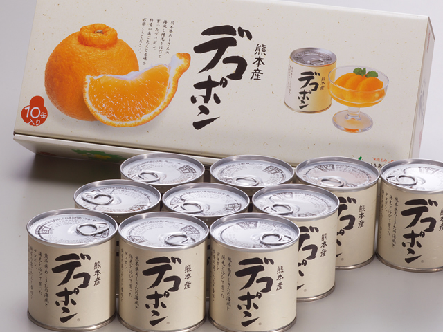 B9-12 デコポン缶詰（10缶入）