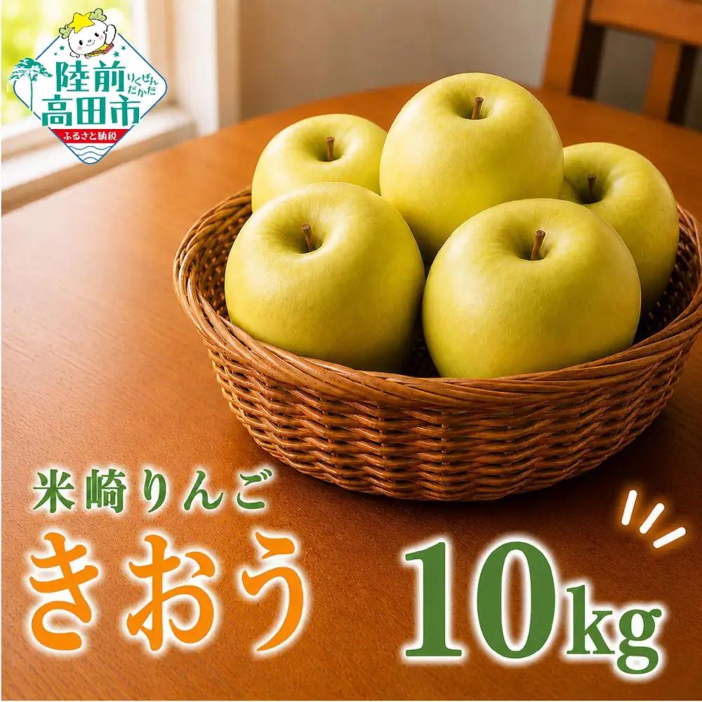 【先行予約】 家庭用りんご 10kg 品種：きおう 訳あり りんご
