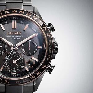  ＼ NEW ／ シチズン 腕時計 アテッサ CC4074-61W CITIZEN ACT Line / ブラックチタンTM シリーズ 時計 日本製 岩手県 北上市 Z0100　松村時計店