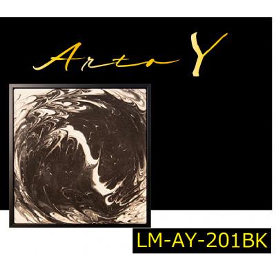 ふるさと納税 稚内市 アートパネル【A-rto Y(アールトワイ)】215サイズ(LM-AY-201BK)