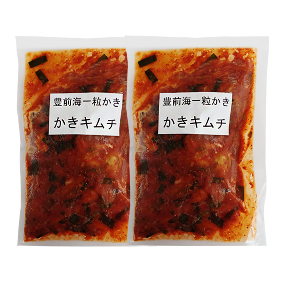 【数量限定】 牡蠣キムチ150g×2個セット | 牡蠣 キムチ 海鮮キムチ 魚介 海のミルク おつまみ 佃煮 ご飯のお供 惣菜 旨辛 ピリ辛 おかず 簡単おかず 常備菜 発酵食品 大分県 中津市