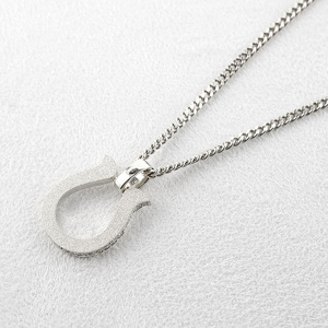 ペンダントトップ メンズ プラチナ 馬蹄 ダイヤモンド ネックレス 大ぶり 喜平 チャーム ホースシュー pt900 メンズジュエリー プレゼント 普段 使い おしゃれ 大人 人気 250611400