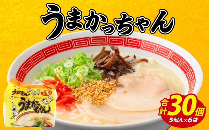 VY009 うまかっちゃん 定番とんこつ味 合計30袋